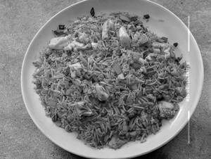 Chicken Schezwan Fried Rice (h)