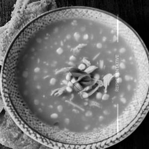 Sweet corn soup   [chicken]