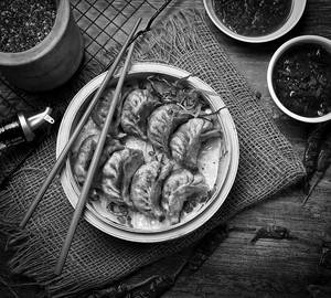 Chicken Pan Fried Momos (8pcs)