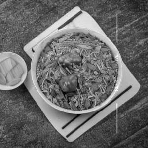 Pork Korean Fried Rice 