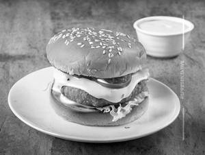 Tandoori paneer cheese burger