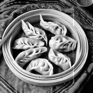 Momos in a big bowl