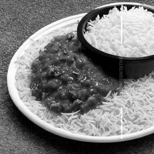 Plain rice                                                                    