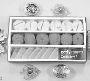 Diwali Special Sweet Gift Box 2 (500Gm)mithai gift hamper