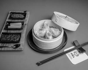 Spicy Asparagus And Bok Choy Dim Sum (4 Pcs)