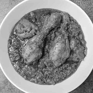 Dhaba Chicken With Keema