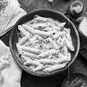 White Creamy Pasta [ Chicken ]