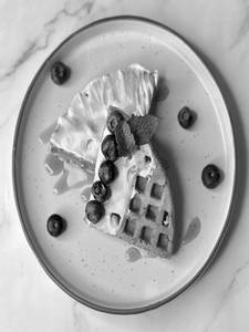 Cream Cheese Maple Syrup Waffle
