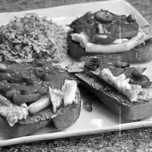 Mexican Chilli Cheese Chicken Toast