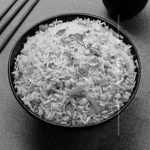 Thai lemon ginger garlic fried rice veg