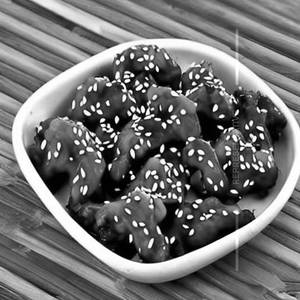 Sesame chicken bits