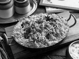 Jain Chaap Tikka Masala Biryani