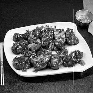 Grilled Chicken with Mushroom Jus