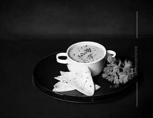 Creamy Garlic Mushroom Soup