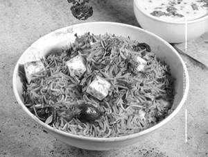 Paneer Dum Biriyani