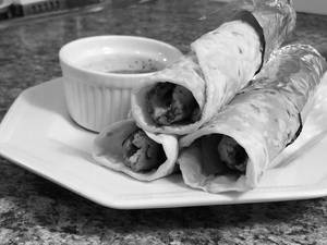 Chicken kabab roll