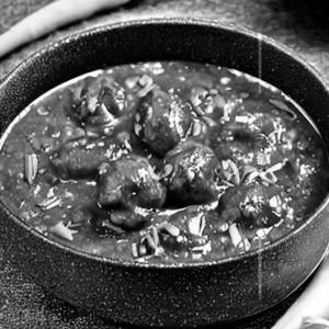 Mushroom Manchurian Gravy