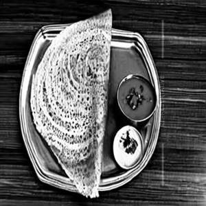 Butter Onion Plain Dosa