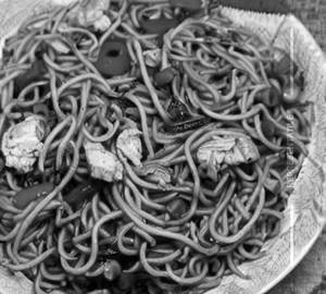 Schezwan Chicken Noodles