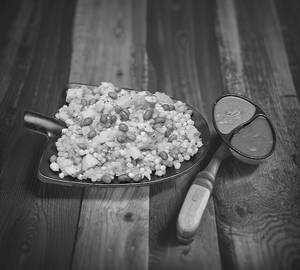 Sabudana Khichdi with Curd