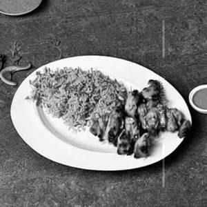 Plain Briyani - Tandoori Chicken