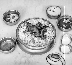 Mushroom Biriyani 