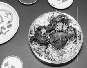 Roasted Chicken Biryani