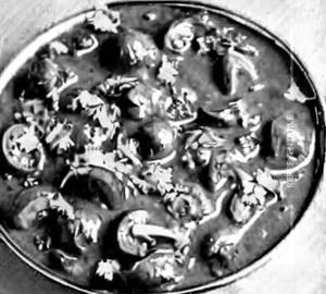 Mushroom Chettinadu