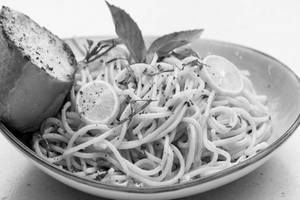 Basil & Lemon Spaghetti