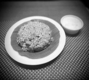 Sabudana Khichdi With Sweet Curd                                            
