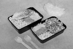 Grilled Chicken Meal Box + Roasted Shrimps