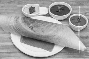 Butter Onion Masala Dosa