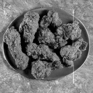 Crispy fried chicken
