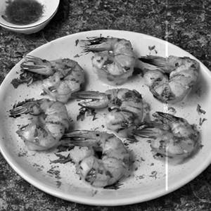 Butter Garlic Prawns