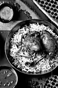 Chicken biryani                          