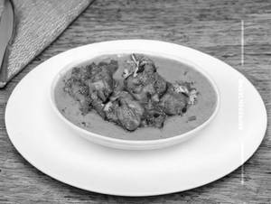Pepper chicken masala half