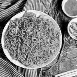 Schezwan noodles [pork]