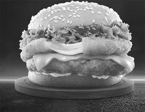 Ob Crispy Chicken Burger