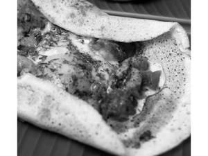 Prawn Curry Dosa