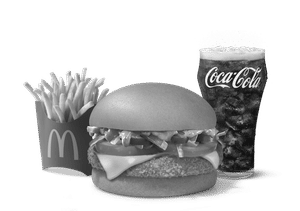 Mexican McAloo Tikki Burger with Cheese Combo ( M)