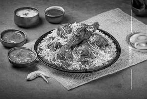 Chicken Biryani half