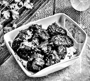 Chicken manchurian gravy