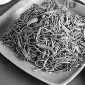 Pork  Pan Fried Noodles