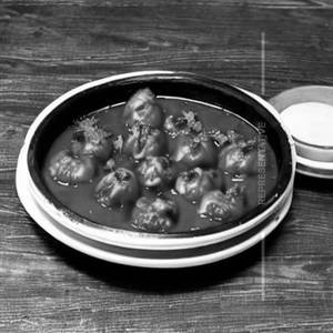 Chilli momos gravy