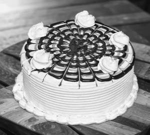 Pure Veg Butterscotch Cake [450 grams]