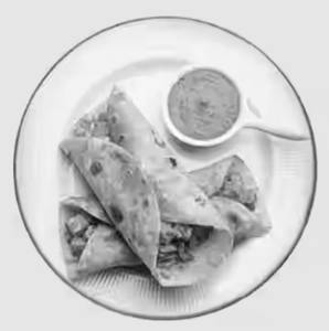 2x paneer rolls  