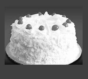 White Forest Cake (2 Pounds)