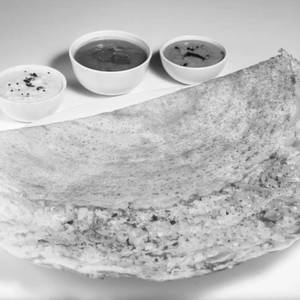 Cheese Spring Onion Dosa          