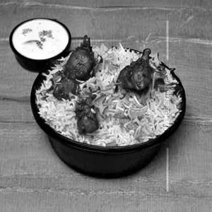 Haff Chikken Biryani