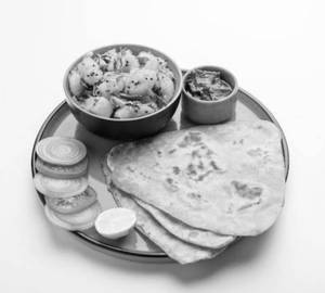 Deluxe paratha thali  [seasonal]